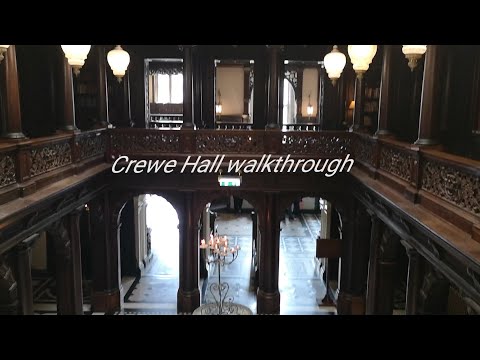 Crewe Hall walkthrough including spa area