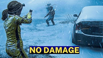 The Last of Us Part 1 - MAX LEVEL Ellie Vs David Men (GROUNDED / NO DAMAGE)