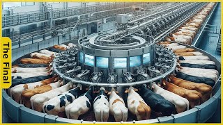 : How Factory Processes Sausage from Millions of COWS | Food Processing Machines