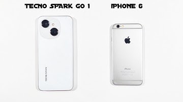 Tecno Spark Go 1 Vs Iphone 6 | Speed Test & Comparison
