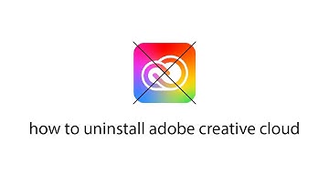 How to uninstall adobe Creative Cloud.