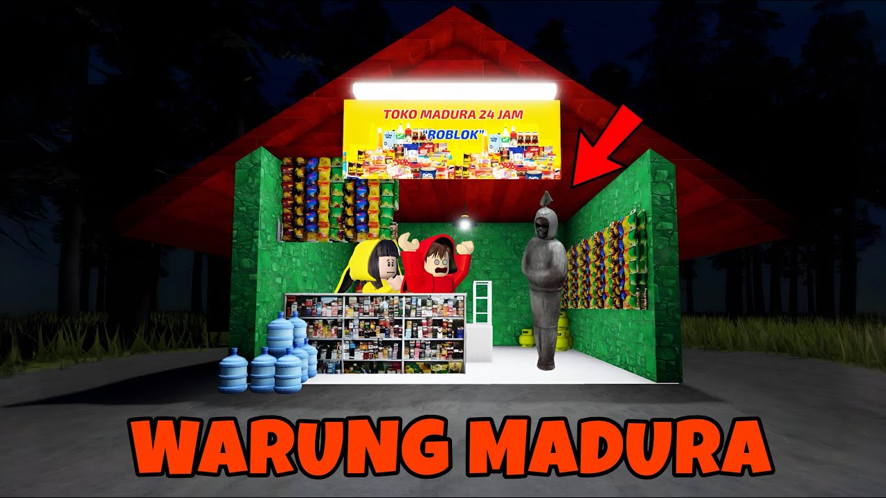 Yuta, Mio Dan Baby Celine Jualan Di Warung Madura || ROBLOX