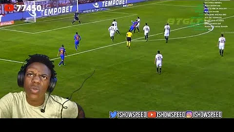 IShowSpeed Reacts To PRIME MESSI Highlights