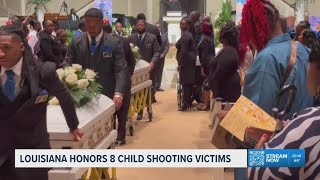 Shreveport community mourns 8 children killed in mass shooting