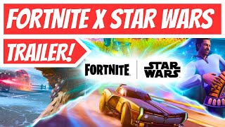 Everything NEW in Fortnite x STAR WARS update (NEW SKINS, BATTLE PASS, WEAPONS)