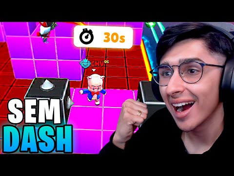 Joguei Block Dash SEM DAR DASH😱O MAIOR DESAFIO de Todos os Tempos!