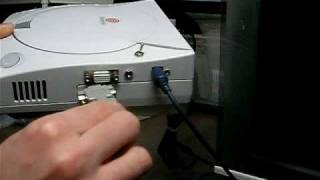 Sega Dreamcast Direct VGA(31khz RGB) & Optical Audio modded. ドリームキャスト音声光デジタル出力化改造