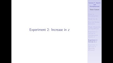 Lecture 7, Part 6 - Increase in Productivity