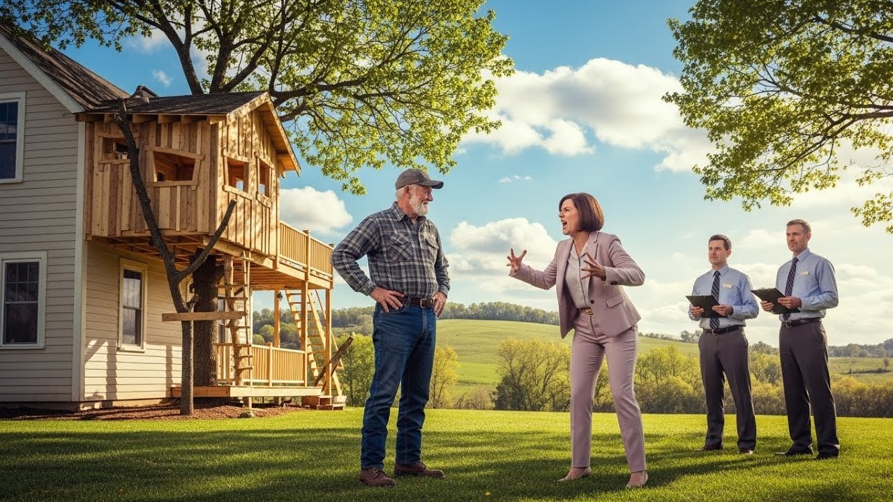 HOA Demanded I Remove My Son’s Tree Fort — Grandpa Connected It to the House and Called It a Deck
