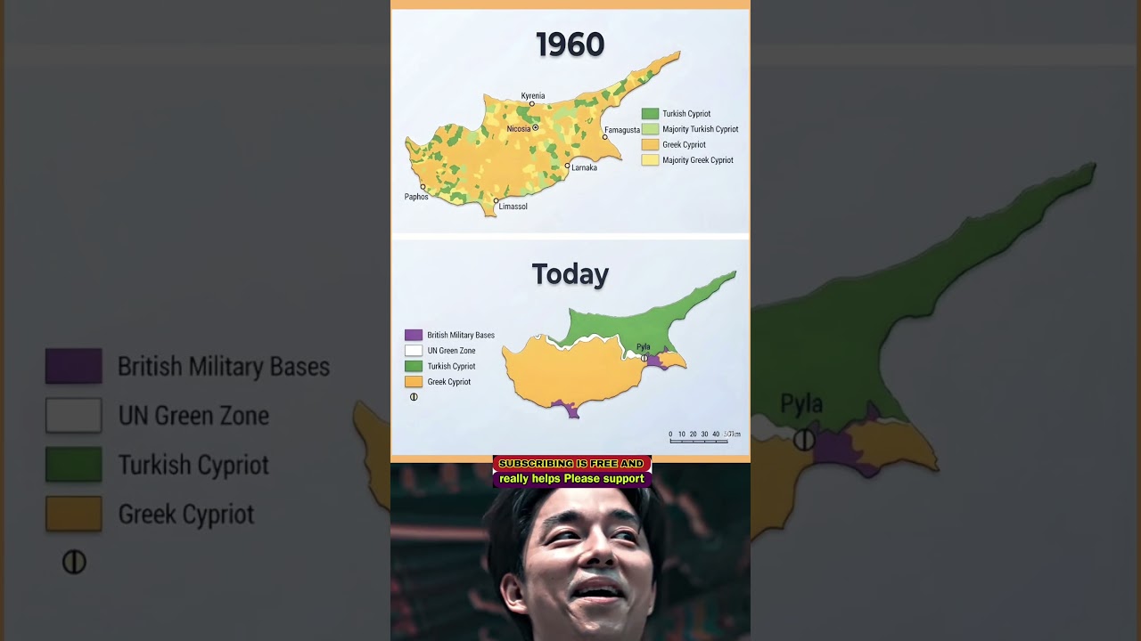 Why Cyprus Is STILL Divided 😳🇨🇾 | Greece 🇬🇷 vs Turkey 🇹🇷