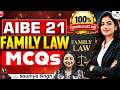 Family Law MCQs for AIBE 21 | All India Bar Exam Important Questions | Saumya Singh