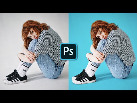 Video: Hur gör jag bakgrunden på en bild vit i färg?