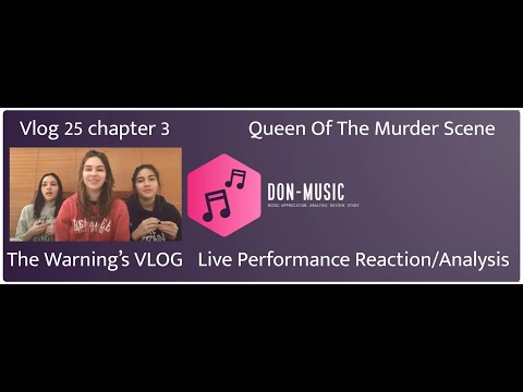 The Warning - Songwriting Vlog 25 - Queen Of The Murder Scene