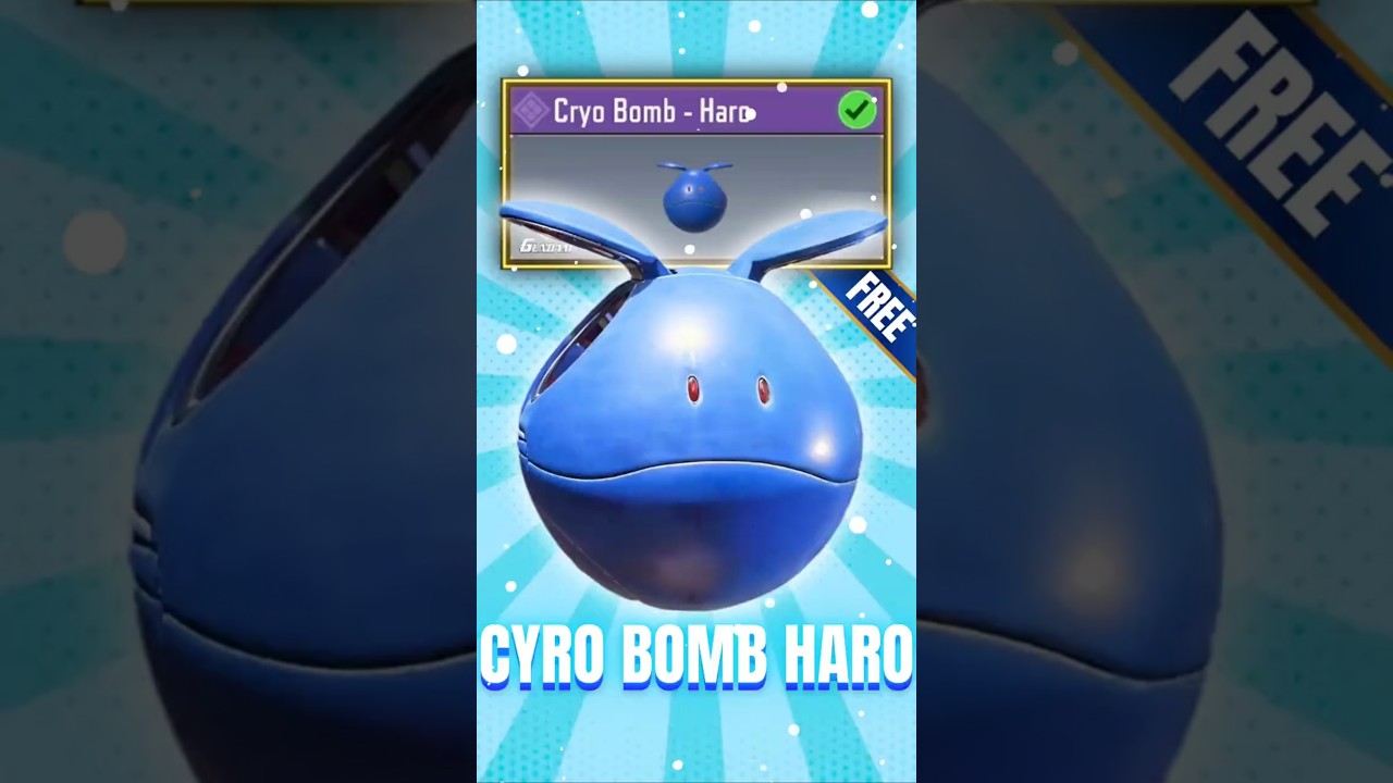 FREE* Cyro Bomb - HARO 🥶 in codm | Codm x Gundam