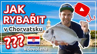 JAK RYBAŘIT V CHORVATSKU??? | Rybolov na moři | Holiday Fishing in Croatia #dovolena #chorvatsko