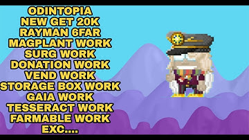 GROWTOPIA NEW BEST PRIVATE SERVER (ODINTOPIA) 🔥