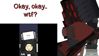 Upgraded Titan Speakerman Reacts To What If Titan Tv Man..