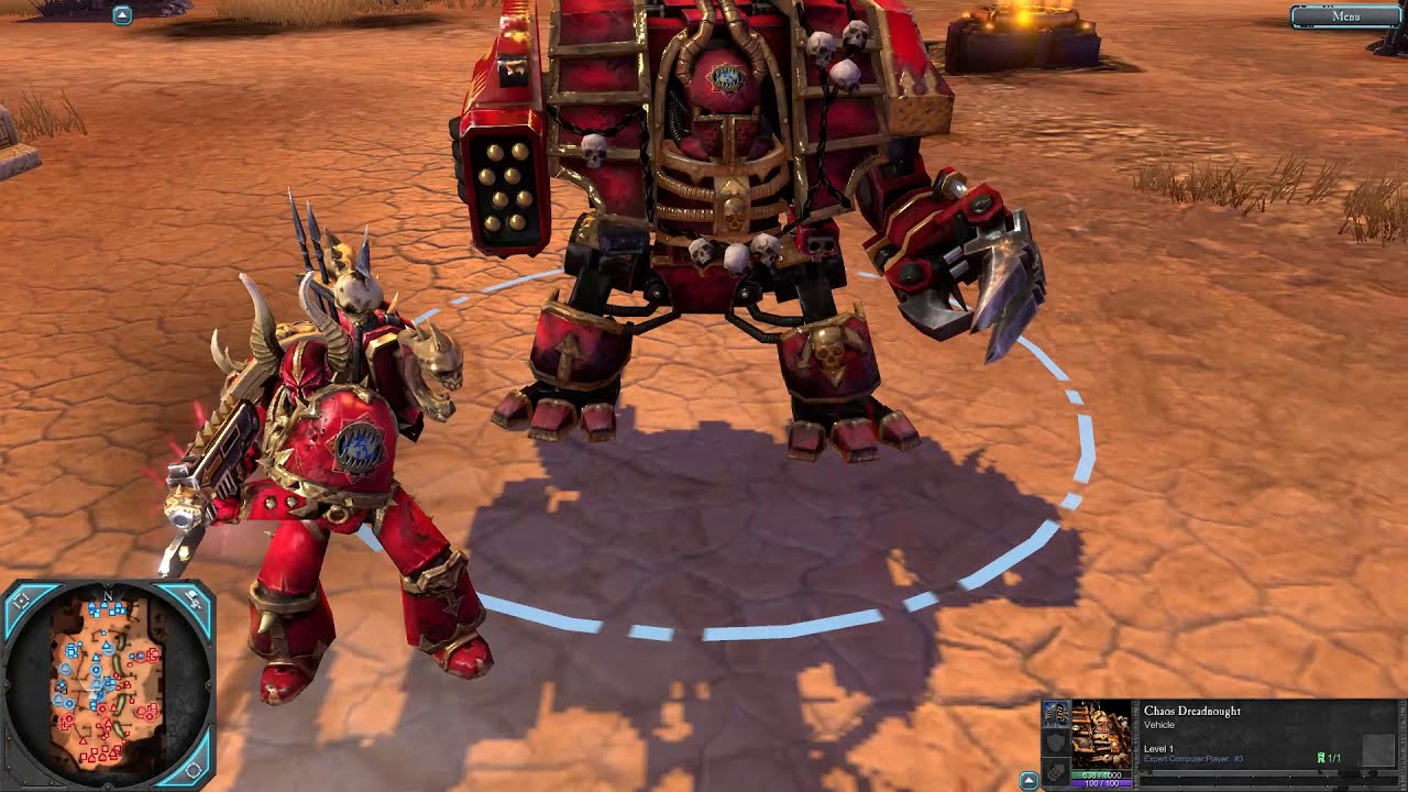 Chaos Space Marines vs Tyranids - Warhammer 40k: Dawn Of War 2 ...