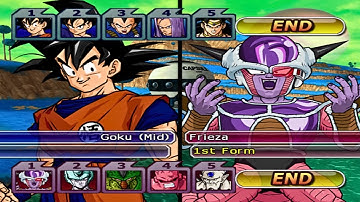 Base Form Saiyans VS Villains (COM VS COM) | Dragon Ball Z Budokai Tenkaichi 3 Gameplay