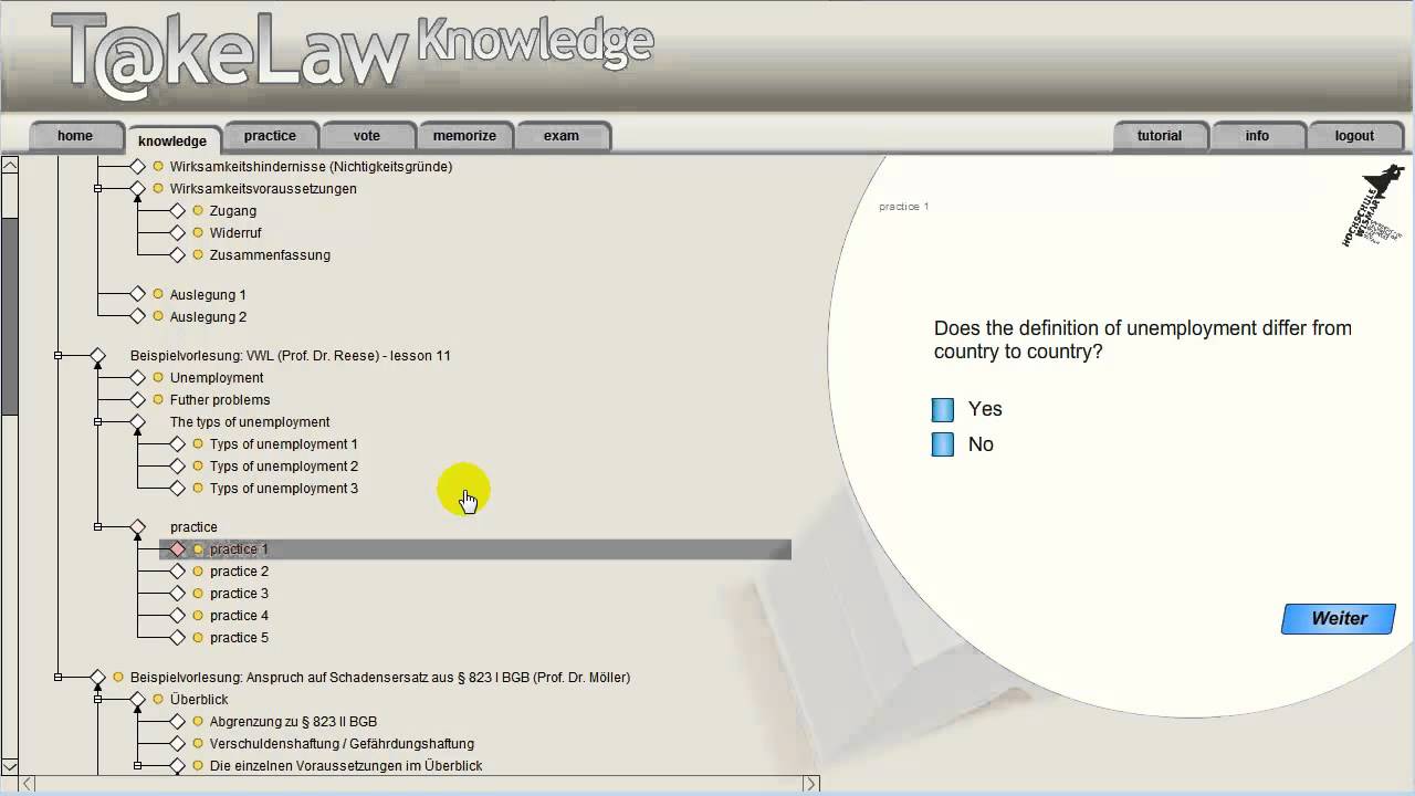 Take Law Fernstudium Wirtschaftsrecht Online Der Wings Hochschule Wismar Youtube