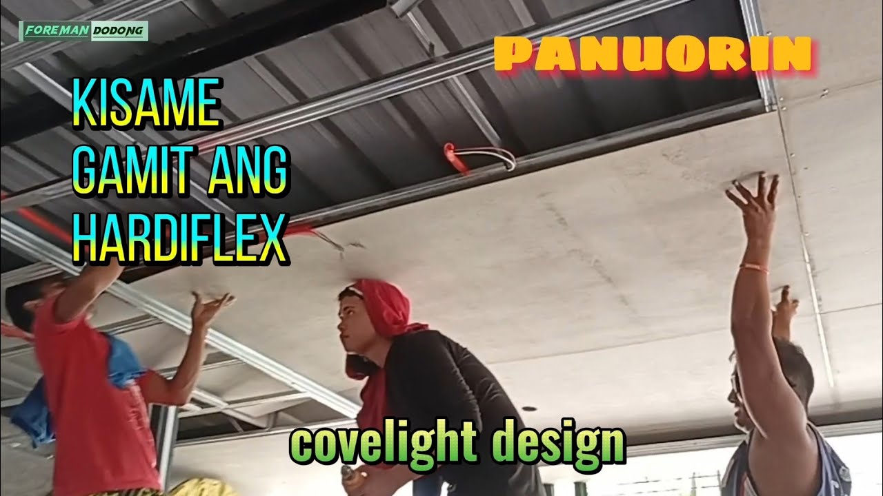 kisame gamit ang hardiflex ceiling installation YouTube