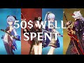 Two-Year 50$ Genshin Account Showcase