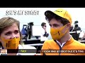 "I look like an idiot!" - Lando Norris to Charlotte Sefton | *FUNNY!*