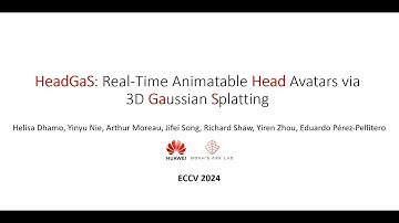 HeadGaS: Real-Time Animatable Head Avatars via 3D Gaussian Splatting