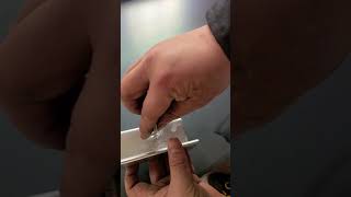 make a really simple knife bevel jig #Shorts