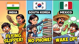 Parents Reaction To Bad Grades Around The World