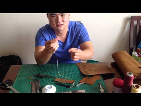 Video HƯỚNG DẪN LÀM ĐỒ DA HANDMADE (FANSIPAN LEATHER) phần 2 - YouTube