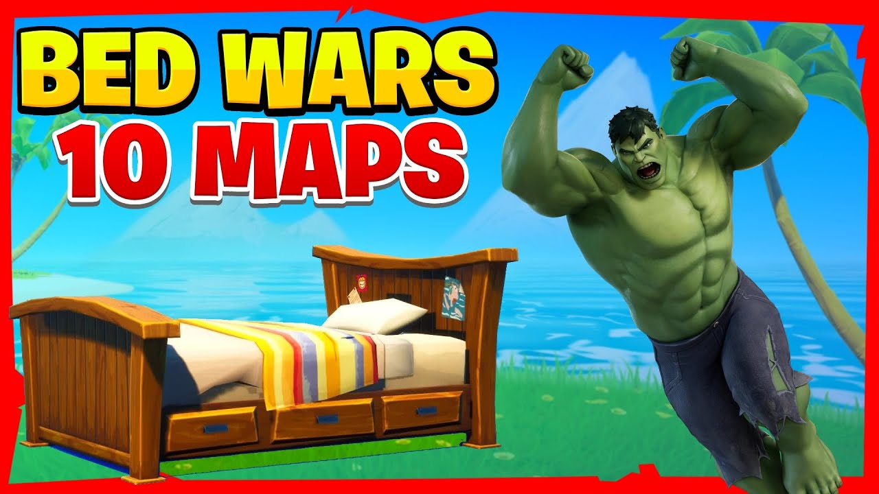 Pandvil SOLO Bed Wars (Fortnite Map) 