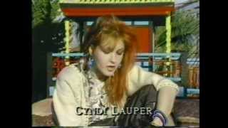 Cyndi Lauper - Interview [cc] Entertainment Tonight 1984 screenshot 3