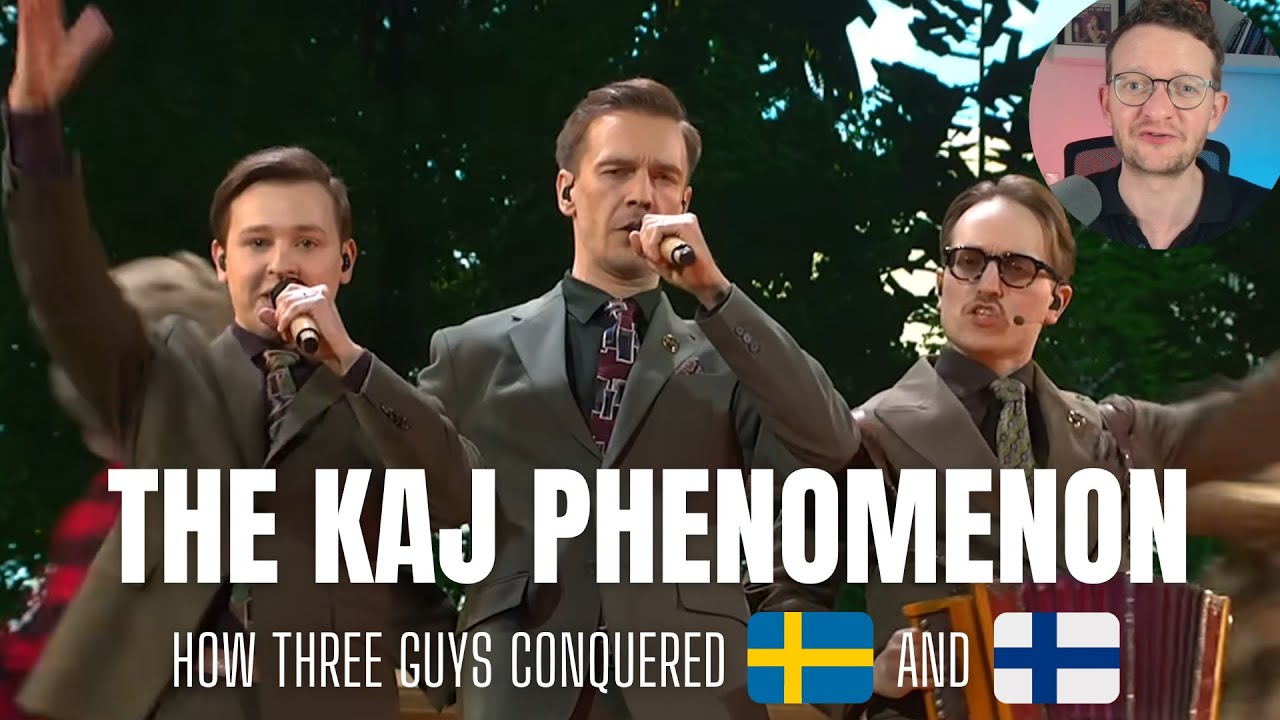 The KAJ Phenomenon - How three normal guys conquered Sweden and Finland - Sweden Eurovision 2025