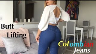 BUTT LIFTING COLOMBIAN JEANS | TRY-ON | JESSICA SANCHEZ 