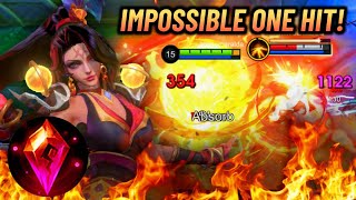 IMPOSSIBLE ONE HIT DAMAGE! CRAZY ULTIMATE EXPLOSION WITH ESMERALDA BLAZING SHADOW! | MLBB