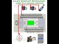 Allen Bradley Micro Logix 1400 PLC Wiring Circuit #automation #plc #instrumentation #engineers #vfd