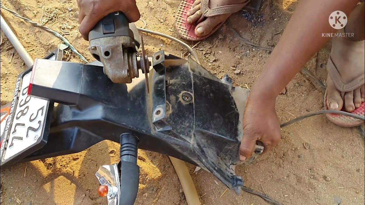 How to remove pulsar 150 /180/220 rear mudguard part 2 YouTube