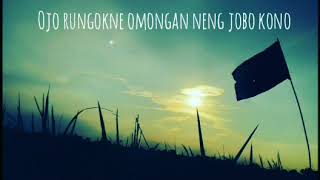 Pemuda pekerja kerja keras (bahasa jawa)