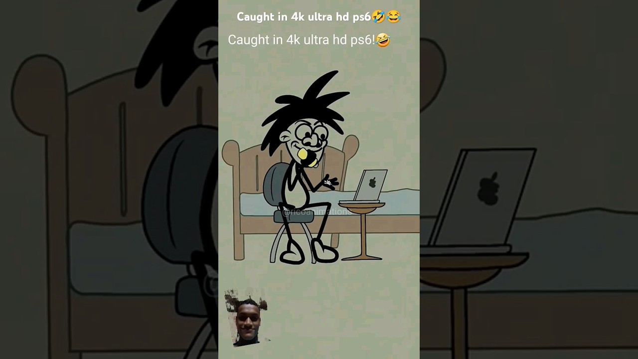 funny Caught in 4k ultra hd ps6🤣😂 #shorts #animation #4kmeme #cartoon #art #funny #drawing #8kmeme