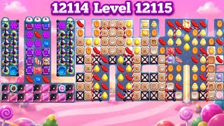 Candy Crush 12114 Level 12115 | Easy Win No Boosters