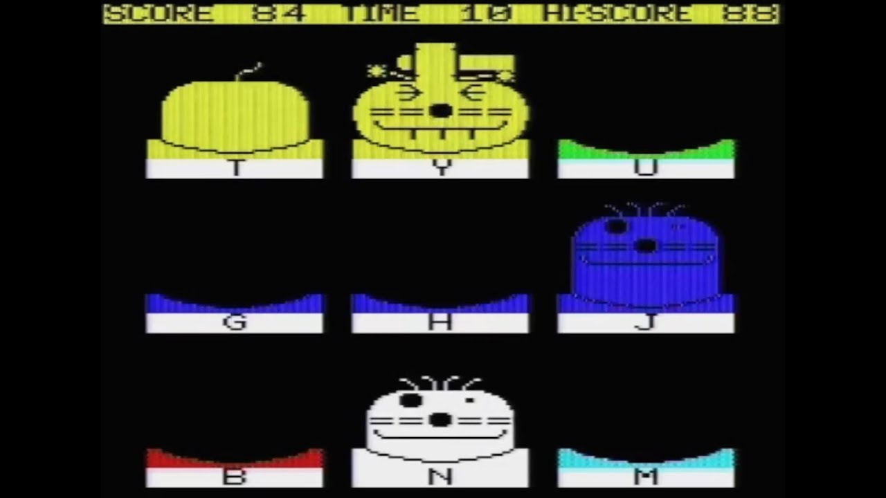 Mole Attack - Vic 20 - Cartridge - Real Hardware - YouTube