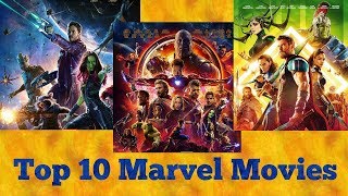 Top 10 Marvel Movies !