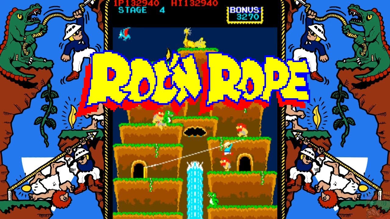 Roc'n Rope - Videogame by Konami