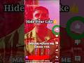 YouTube video like hide 2025 | YouTube like not showing | YouTube video like hide kaise kare#shorts
