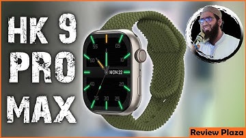 Full Review of HK 9 Pro Max Smart Watch with ChatGTP 2023 | Review Plaza