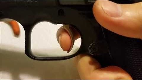 CZ Shadow 2 Cajun Gun Works T1 Disconnector before and after