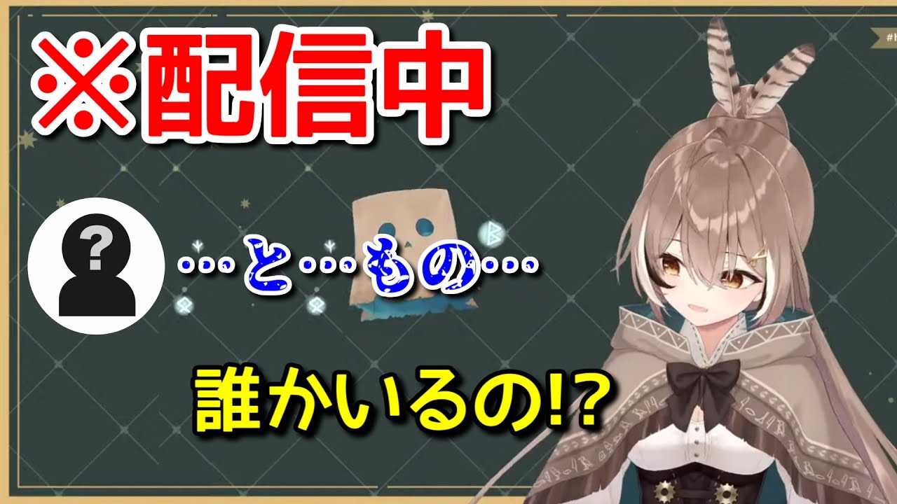 【放送事故】ムメイ、配信中に人の声が入ってしまい死ぬほど焦る