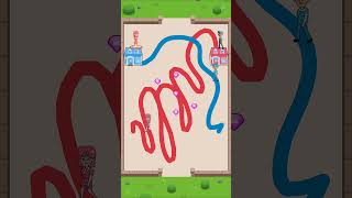 Drawing lines to help them get home 🏠 🏡 safely lvl 91 #shorts#youtubeshorts#shortvideo