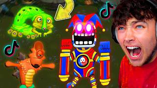 Reacting To 1 Hour of INSANE My Singing Monster TikToks...